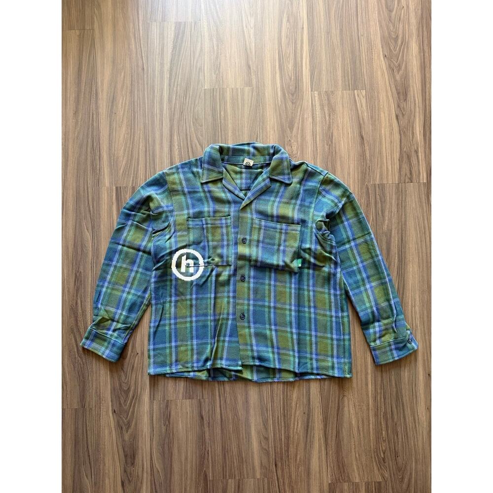 Hidden NY 2 Pocket Overshirt Indigo Men’s L Brand New